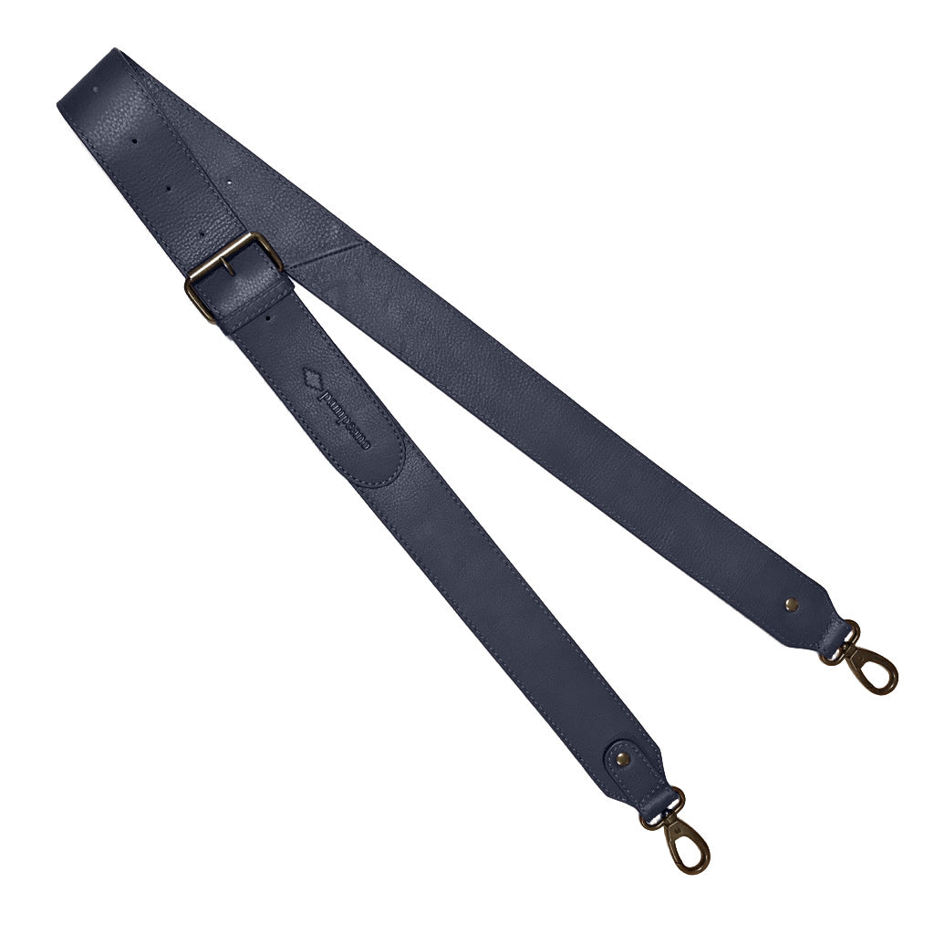 Navy Leather Standard Strap