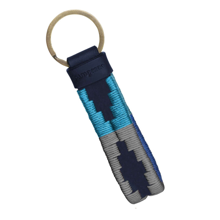 Charro Loop Keyring - Navy Leather