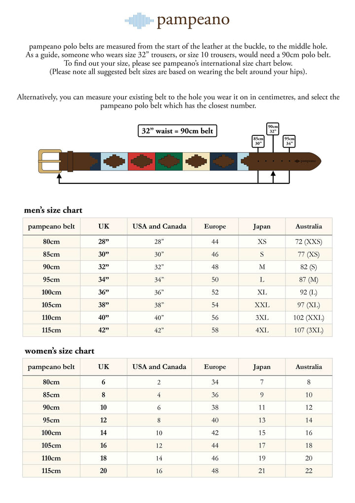 pampeano Belt - 'Dulce'