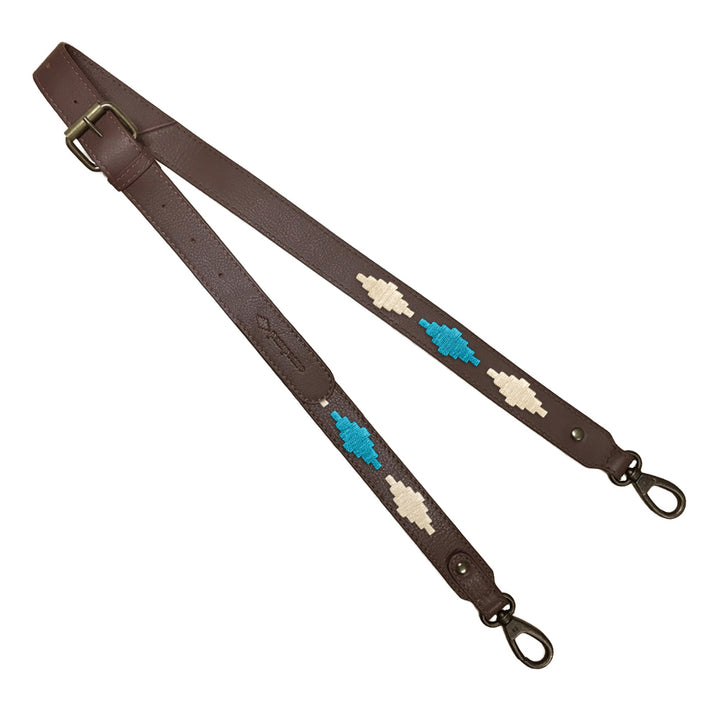 Brown Leather Skinny Strap