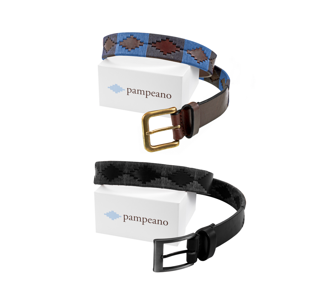 Choice of Any 2 Children's Leather pampeano Belts - Gift Package