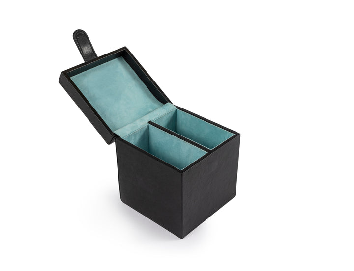 pampeano Two Belt Box -  Black Leather