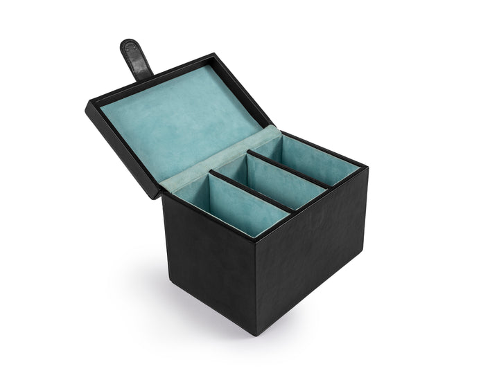 pampeano three belt box -  black leather