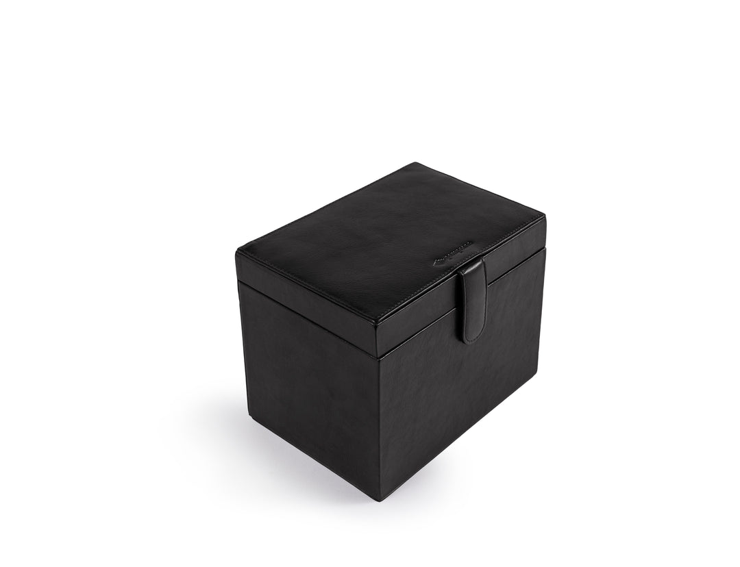 pampeano three belt box -  black leather