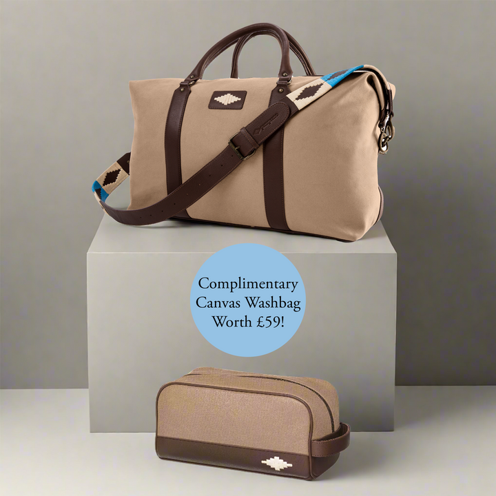 Choice of any Caballero Large Travel Bag with a Complimentary Canvas Washbag