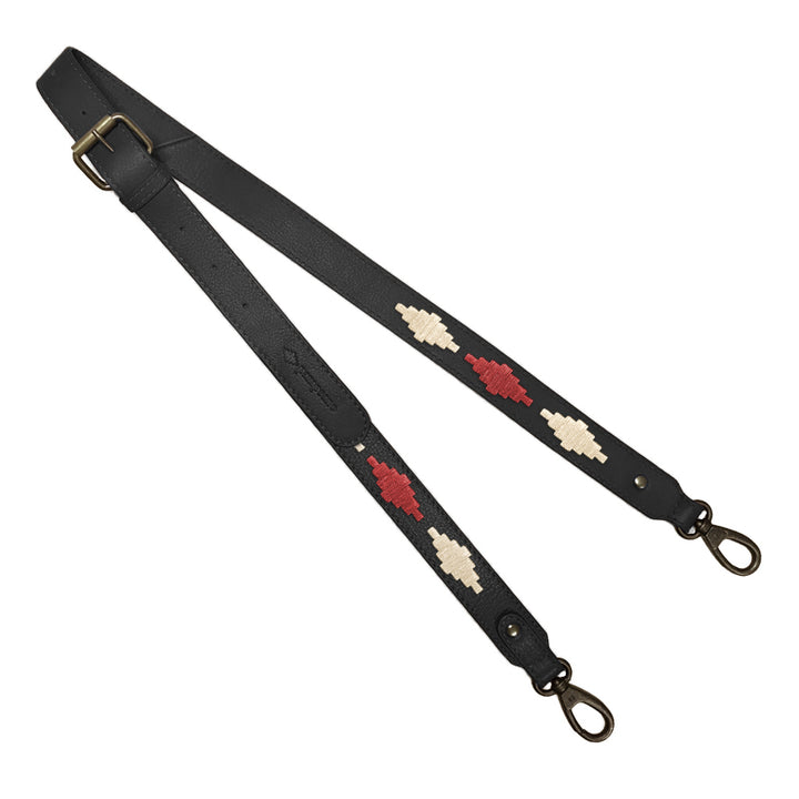 Black Leather Skinny Strap