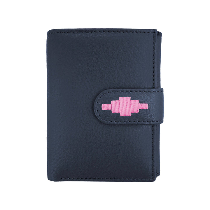 Exito Bifold Purse - Navy Leather