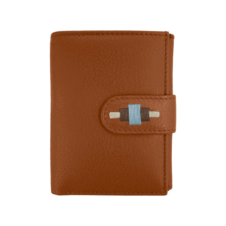 Exito Bifold Purse - Tan Leather