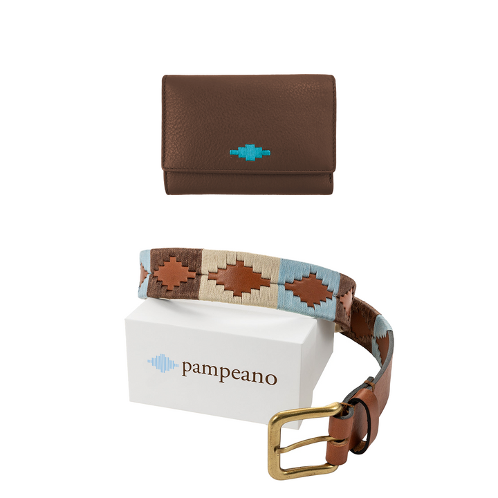 Choice of Any pampeano Belt and Leather Purse - Gift Package