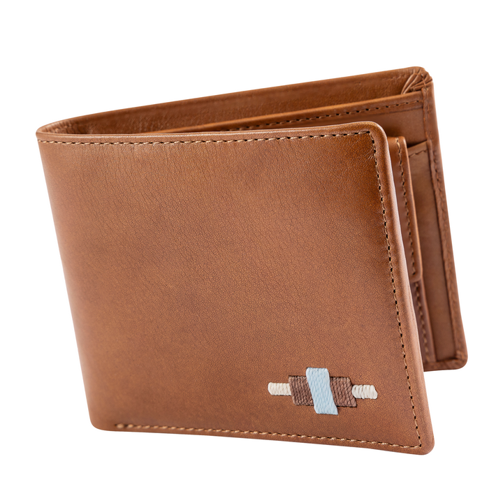 Moneda Coin Wallet - Tan Leather