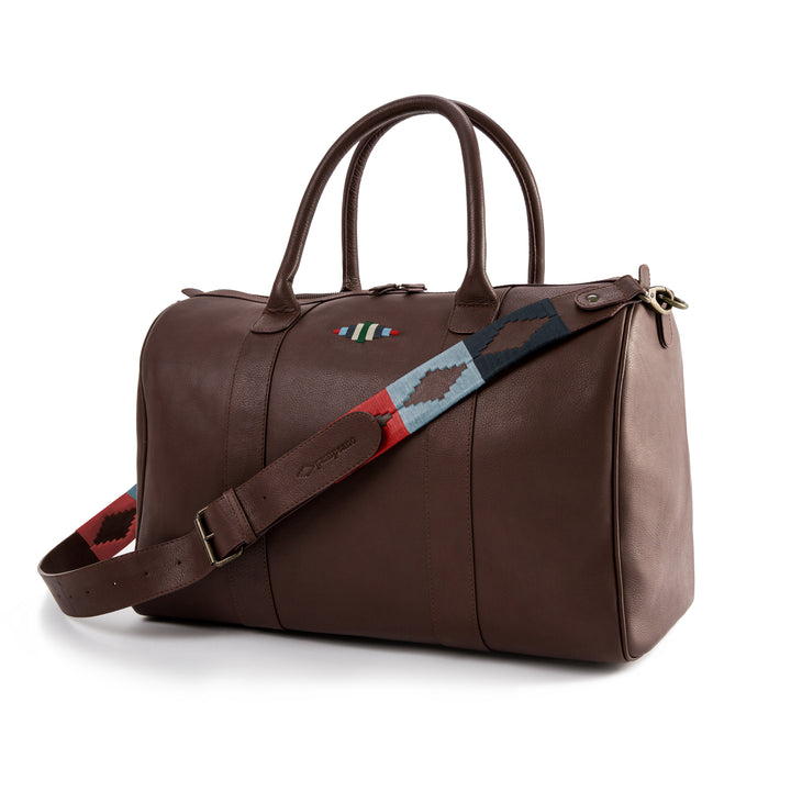 Varon Small Travel Bag - Brown Leather