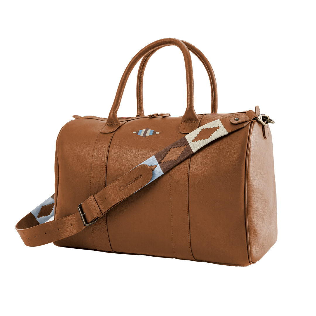 Varon Small Travel Bag - Tan Leather