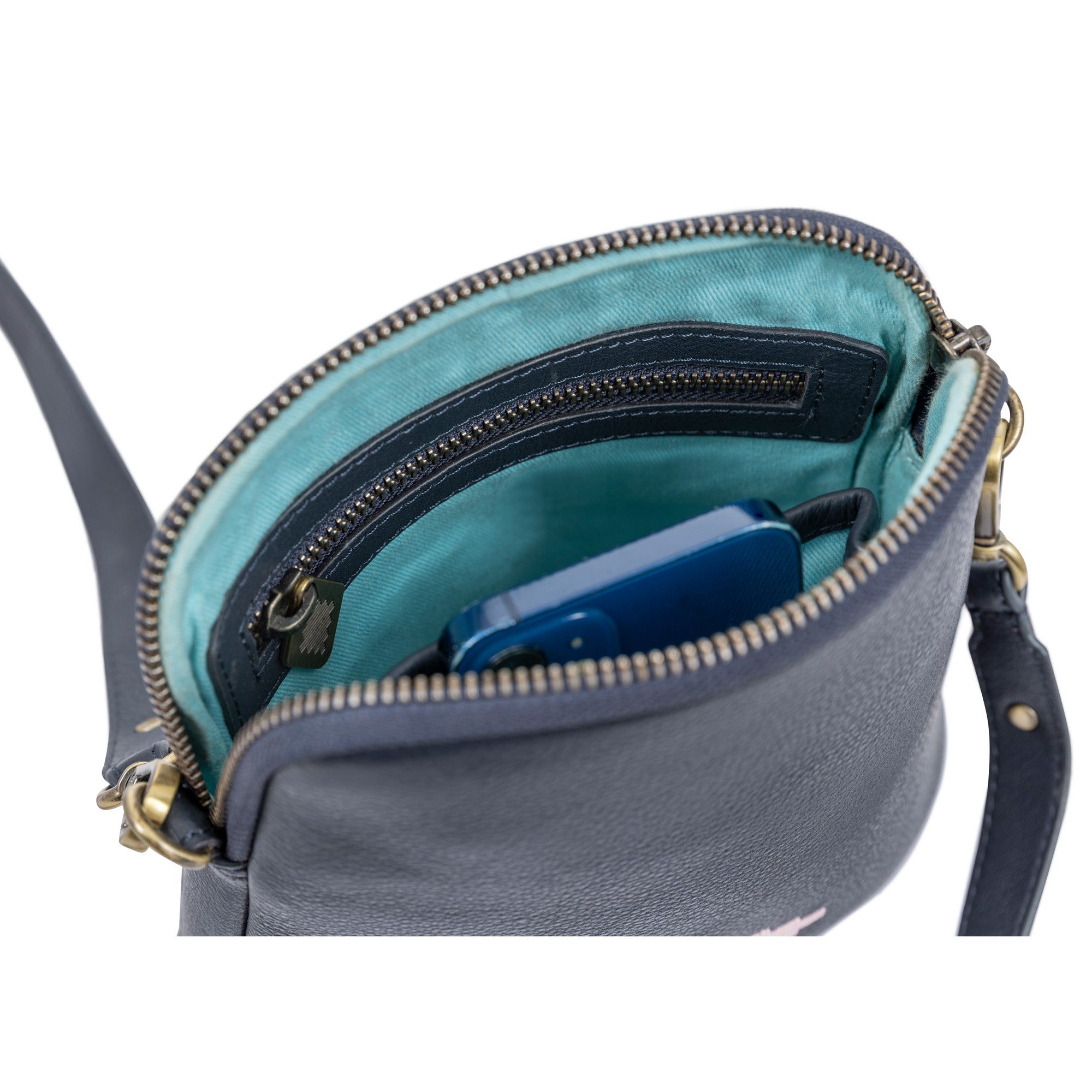 Navy Blue Fossil outlets Crossbody