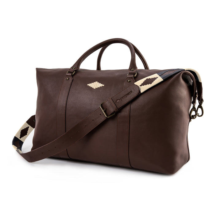 Caballero Large Travel Bag - Brown Leather