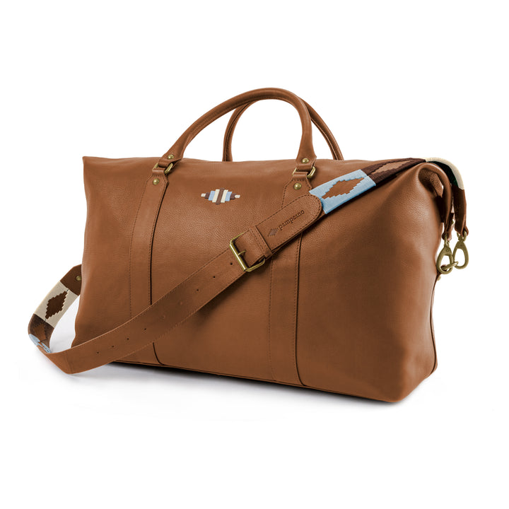 Caballero Large Travel Bag - Tan Leather