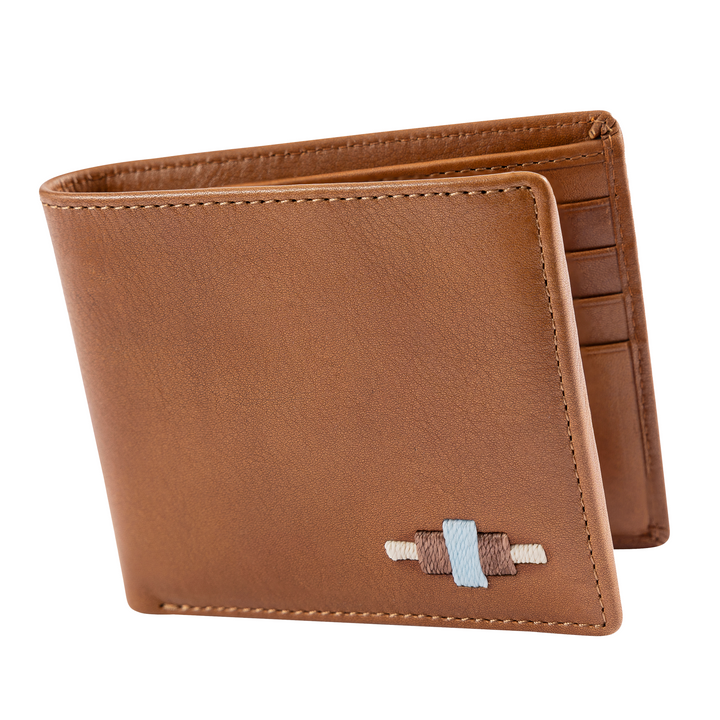 Dinero Card Wallet - Tan Leather