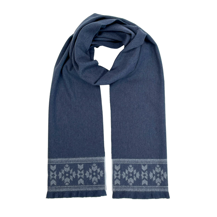 Sueno Cashmere Scarf - Blue