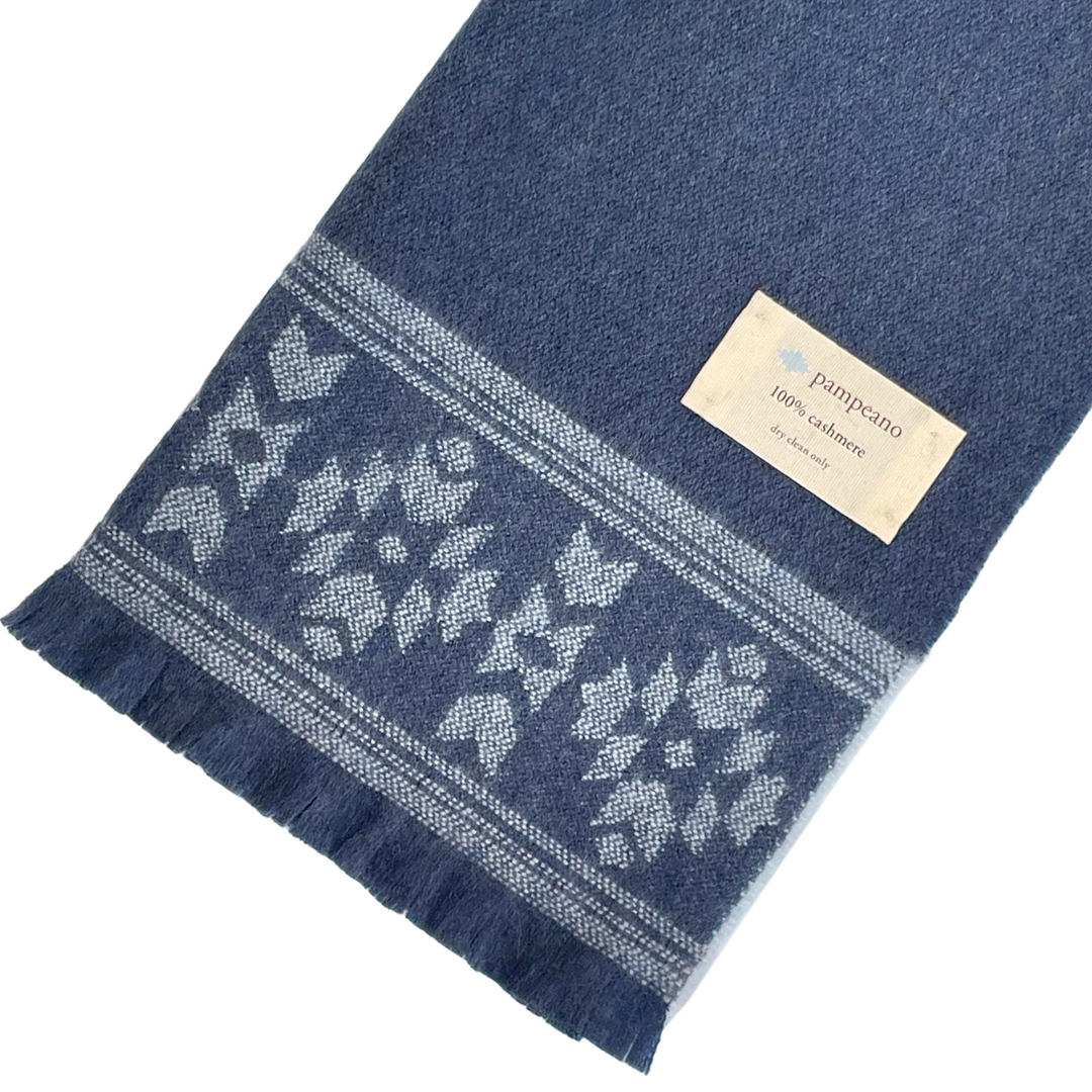 Sueno Cashmere Scarf - Blue